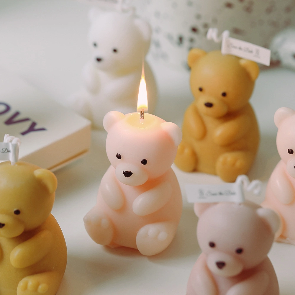 Standing Bear Candle Animal Cute Creative Aromatherapy Decoration