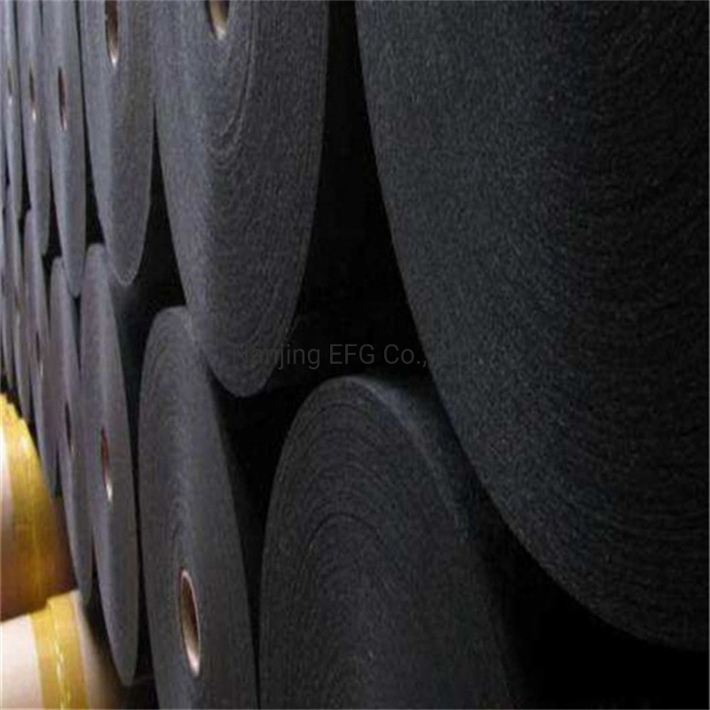 Fiberglass Black Tissue /Mats for Roofing/Rock Wool/Glasswool Surface