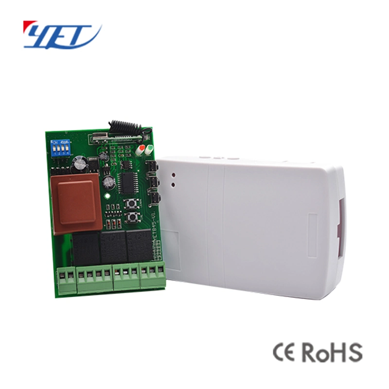 DC9V-24V Remote Controller 2 Channels Receiver Ror Garage Doors Opener Receiver Yet402PC-V3.0