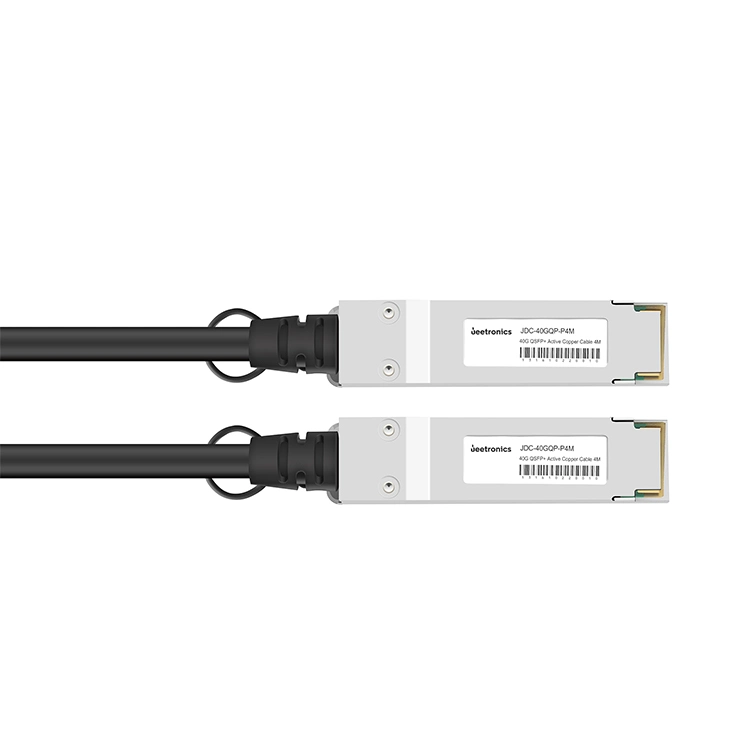 40GB/S Qsfp to Qsfp 4m 24AWG Direct Attach Twinax Copper Cable