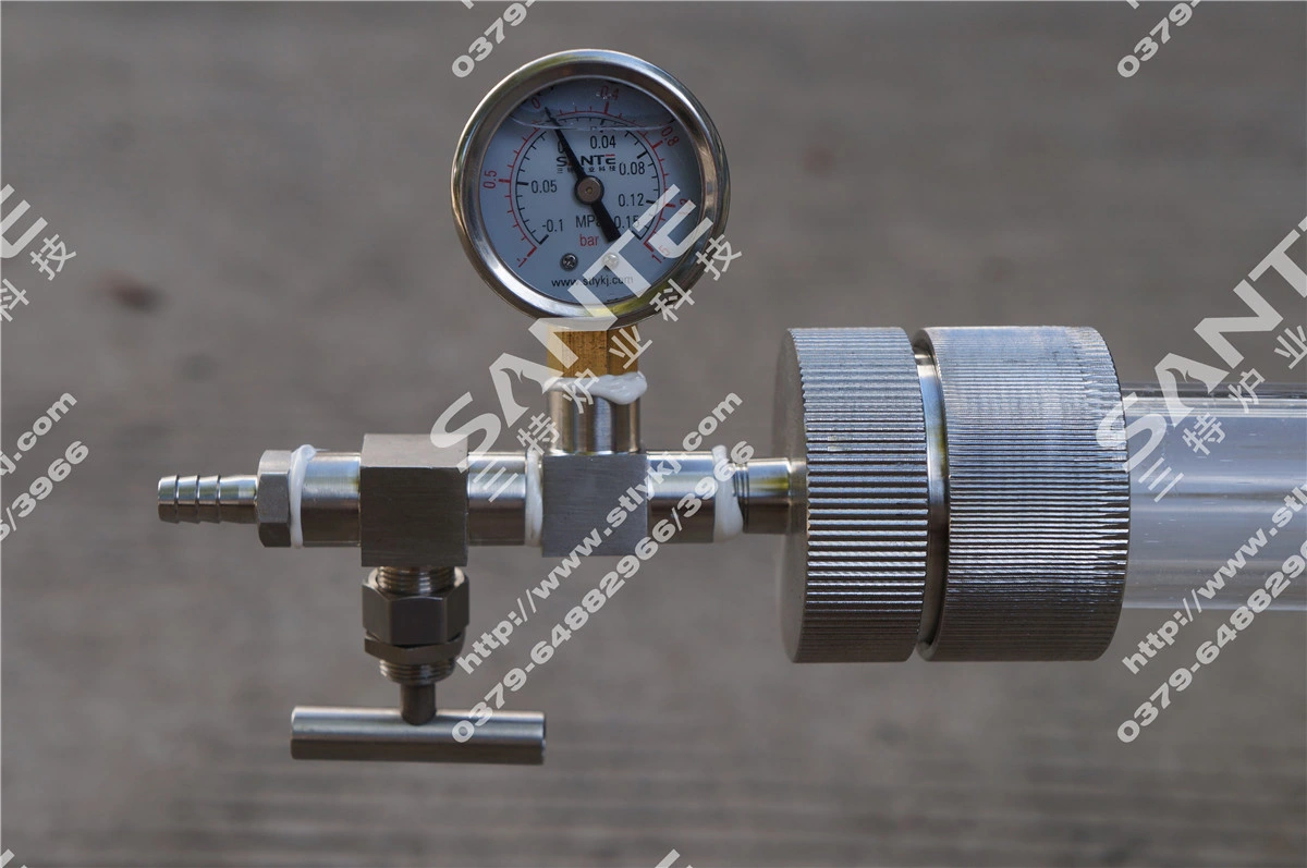 Zona de calentamiento de 300 mm de tubo de vacío eléctrica horno de sinterización y de la fusión