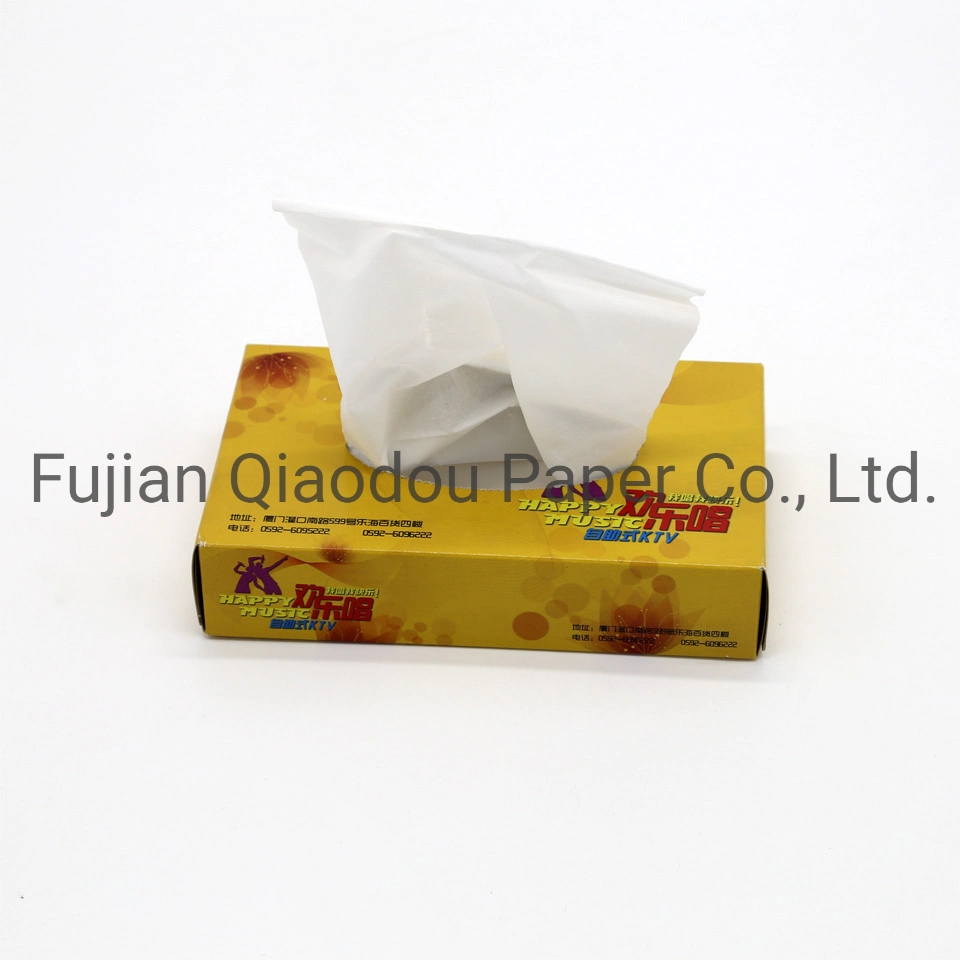 OEM Factory Virgin Pulp 2/3 Ply Facial Tissue Paper for Daily Use Household Paper Tissue