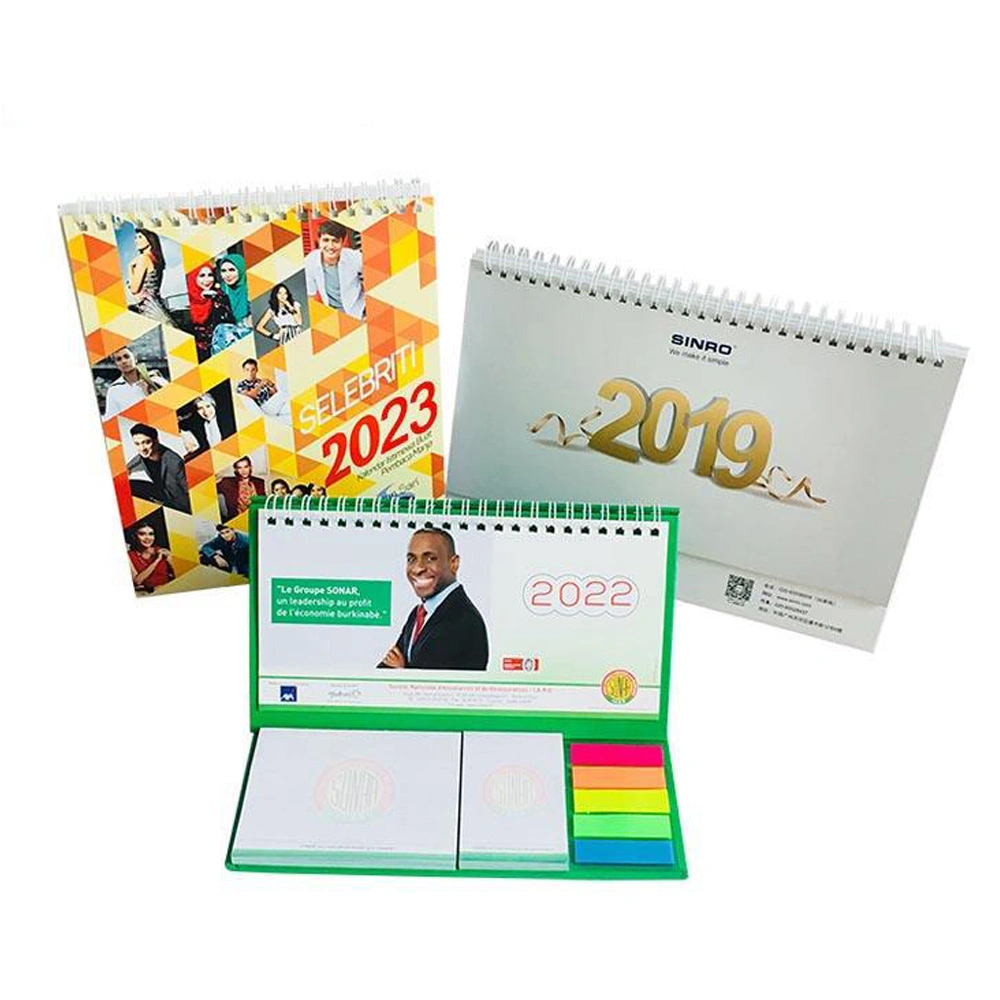 Custom High quality/High cost performance Offset Printing Film Lamination Wall Calendar Printing