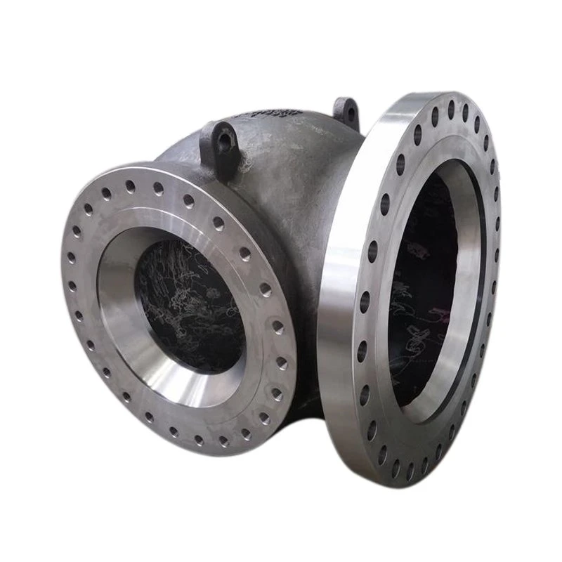 fundição em areia de investimento ODM OEM de ferro fundido para tubos de aço inoxidável para Cotovelo//Flange do Conector do/T/Válvula/Flange