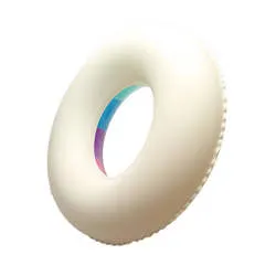 Inflatable Swimming Ring with 0.18mm PVC Thickness