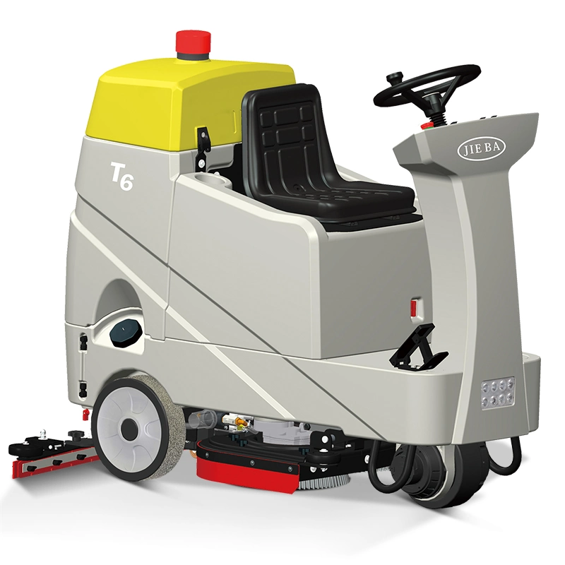Electric Ride on Driving Industrial Street Road Floor Cleaning Sweeper Machine