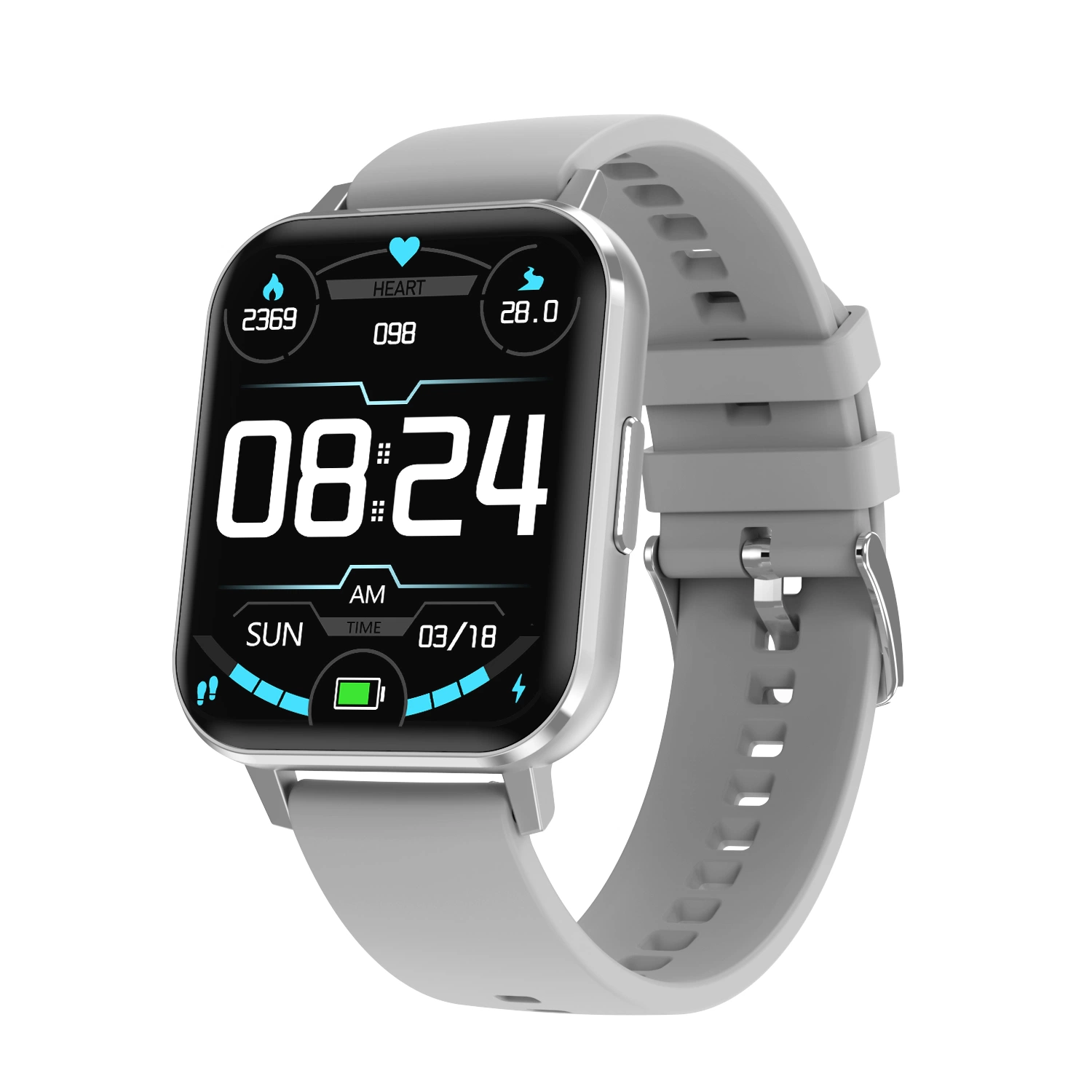 DT X Smart Watch Digitaluhren Fitness Uhr Damenuhr