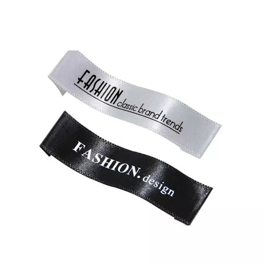 Customized Polyester Woven Label Brand Logo Soft Label