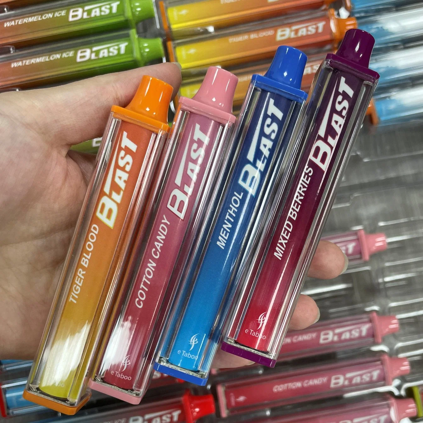 Wholesale/Supplier Price Disposable/Chargeable Vape Blast 600 Puffs Tpd/Ukca Etaboo Puff Waka Bar Electronic E Cigarette