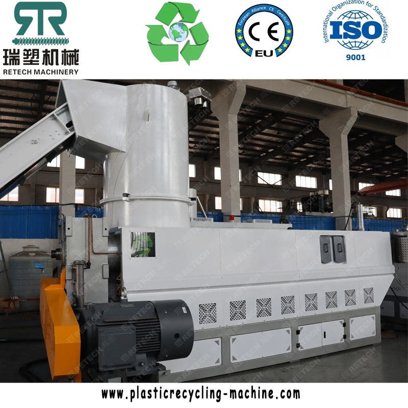 Retech Plastic PE/PP/HDPE/LDPE/LLDPE/BOPP Film/Bags/Woven Bags/Non Woven/Fiber/Granulating Plant/Granulation Linecompact Pelletizing Machine