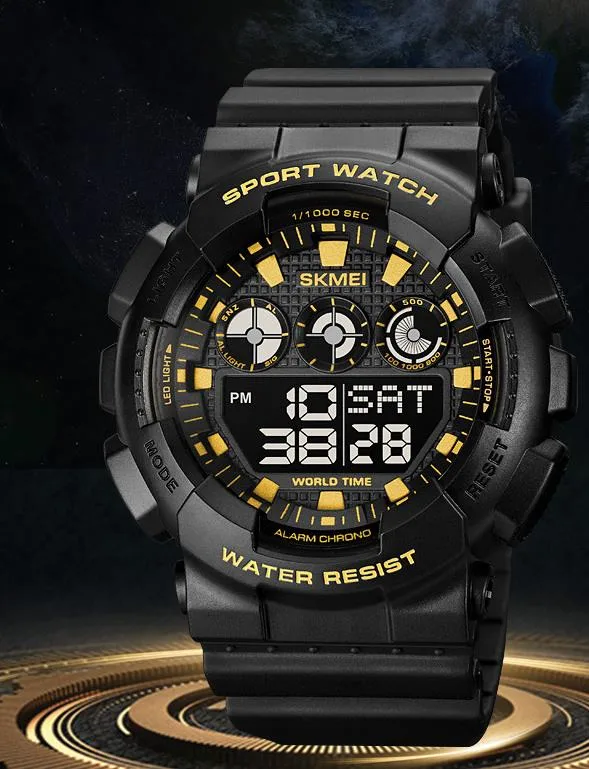 Sport Elite Digitaluhr Wasserdichte Sportuhr