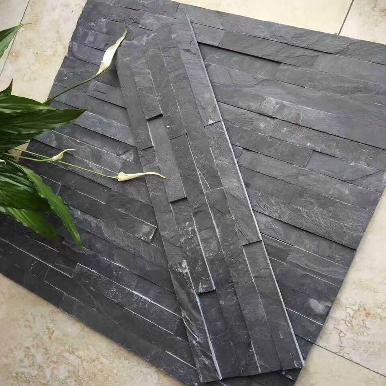 Cheap Price Black Slate Panels Bulk Price Building Materials Nature Culture Stone