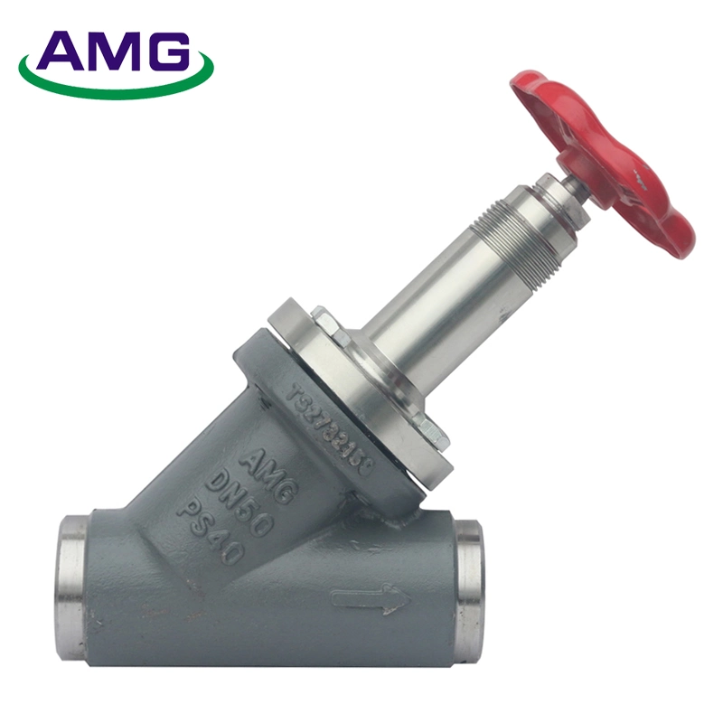 15-80mm Forged Steel Welding Right Angle PVC Ball Stop Check Valve