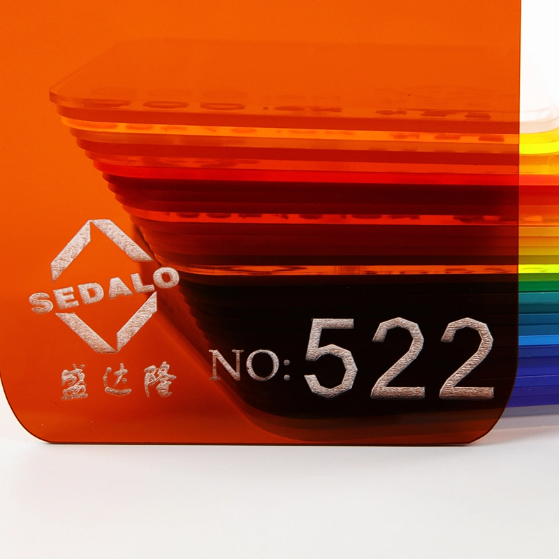 One-Stop Signage Materials Direct Factory Providing Tinted Colorful Acrylic Sheet at Low Price