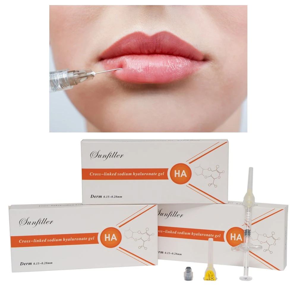 Factory Supply Injectable Ha Facial Fillers for Lip Enlargement