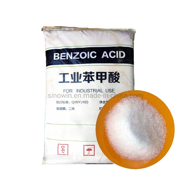 Medicine Dye Carrier Plasticizer Spices Food Preservative Used Benzoic Acid Price