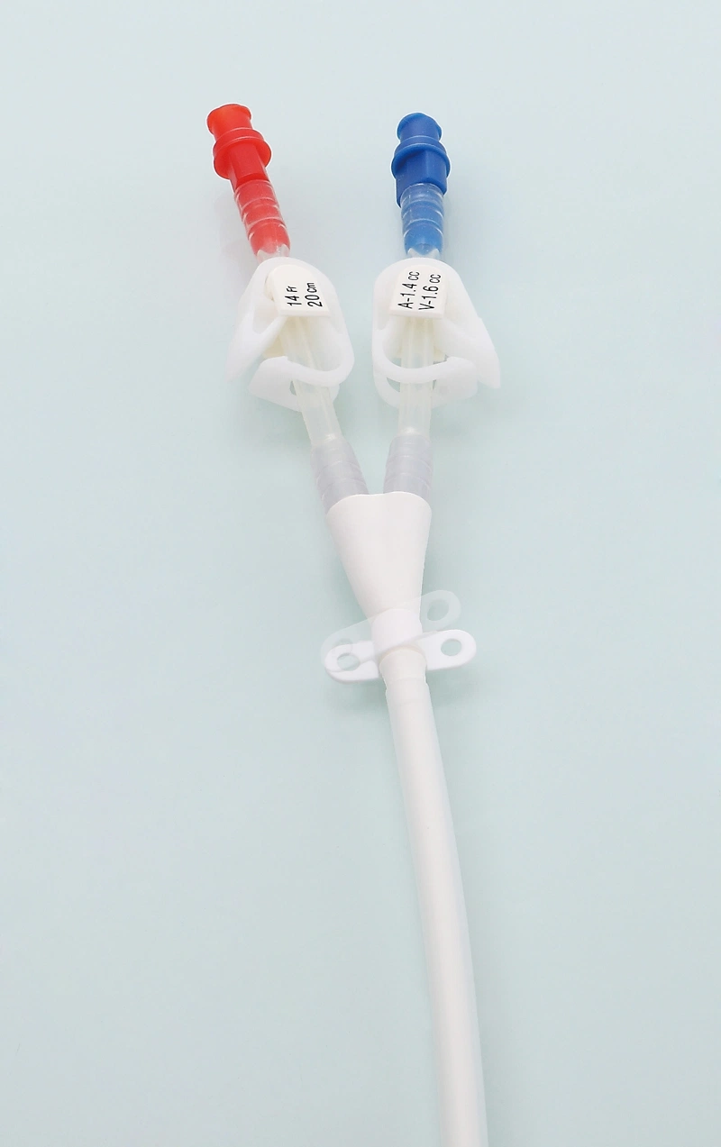 Medical Long Term Hemodialysis Catheter Kit for Blood Purification Series