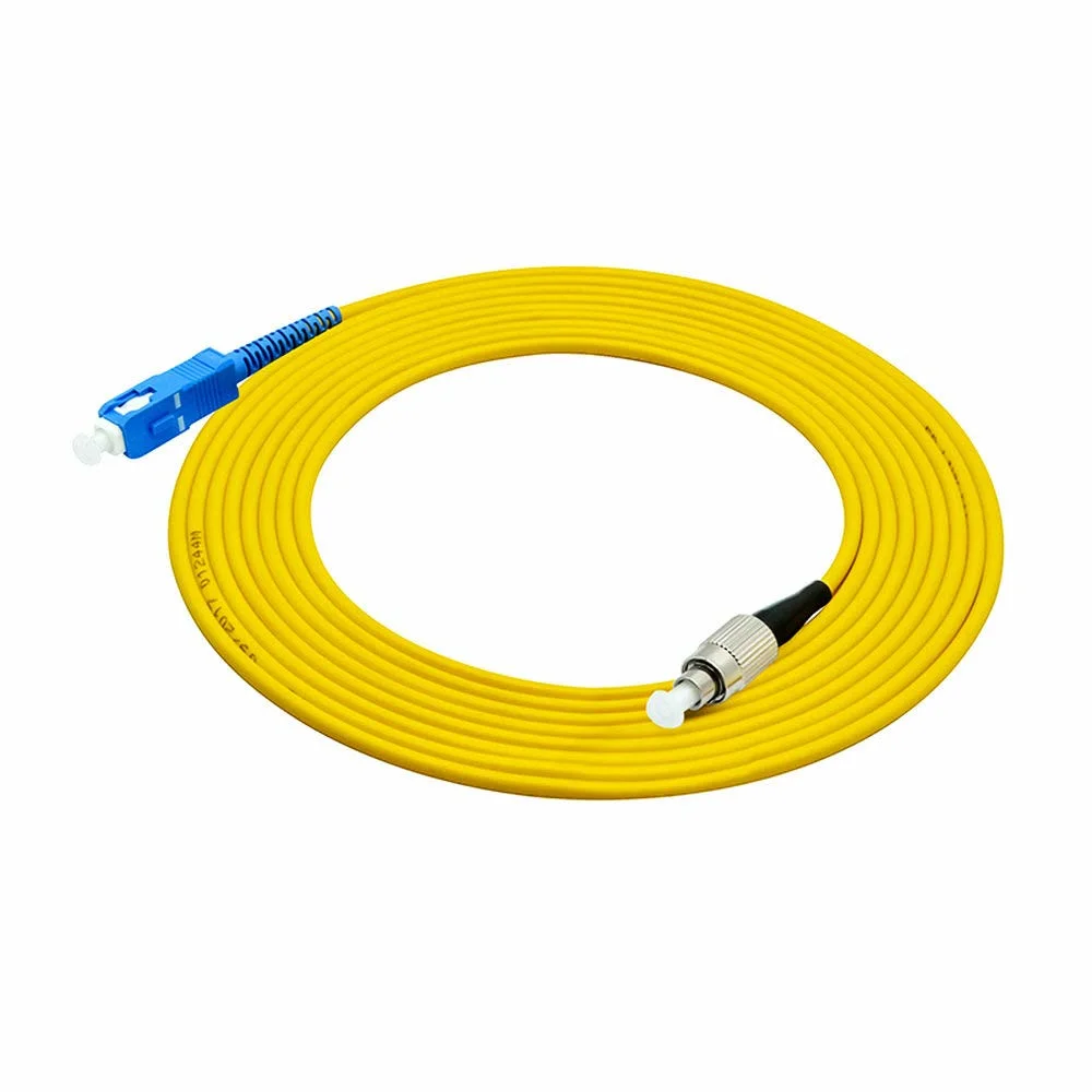 G652D Sc-FC/APC Simplex Singlemode 2.0 3.0mm 3m LSZH Fiber Optic Patch Cord