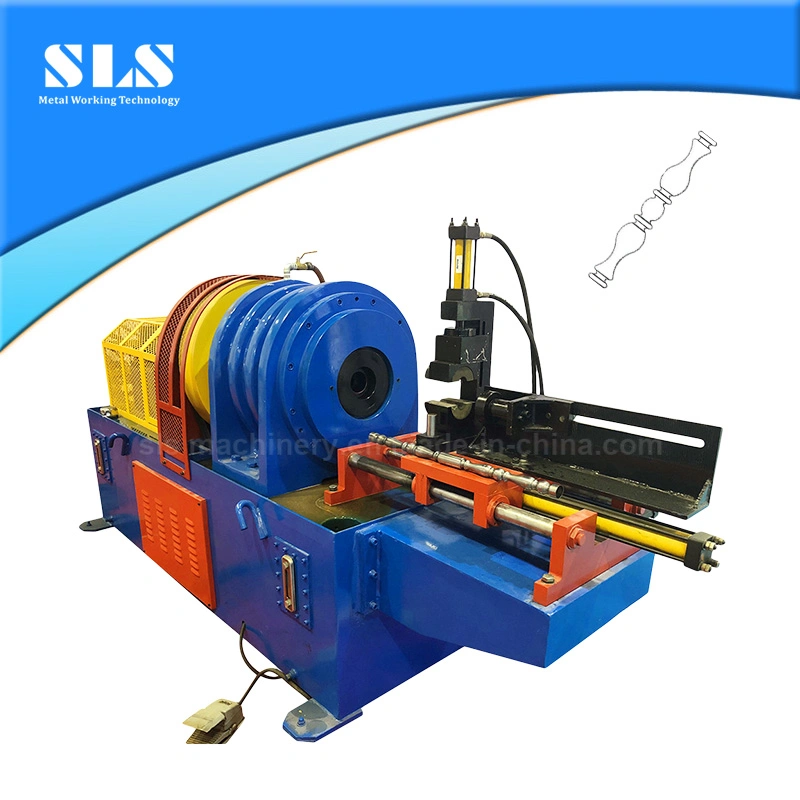 Design Metal Pipe Embossing and Forming Equipment Semi-Auto Tube Forging Machine