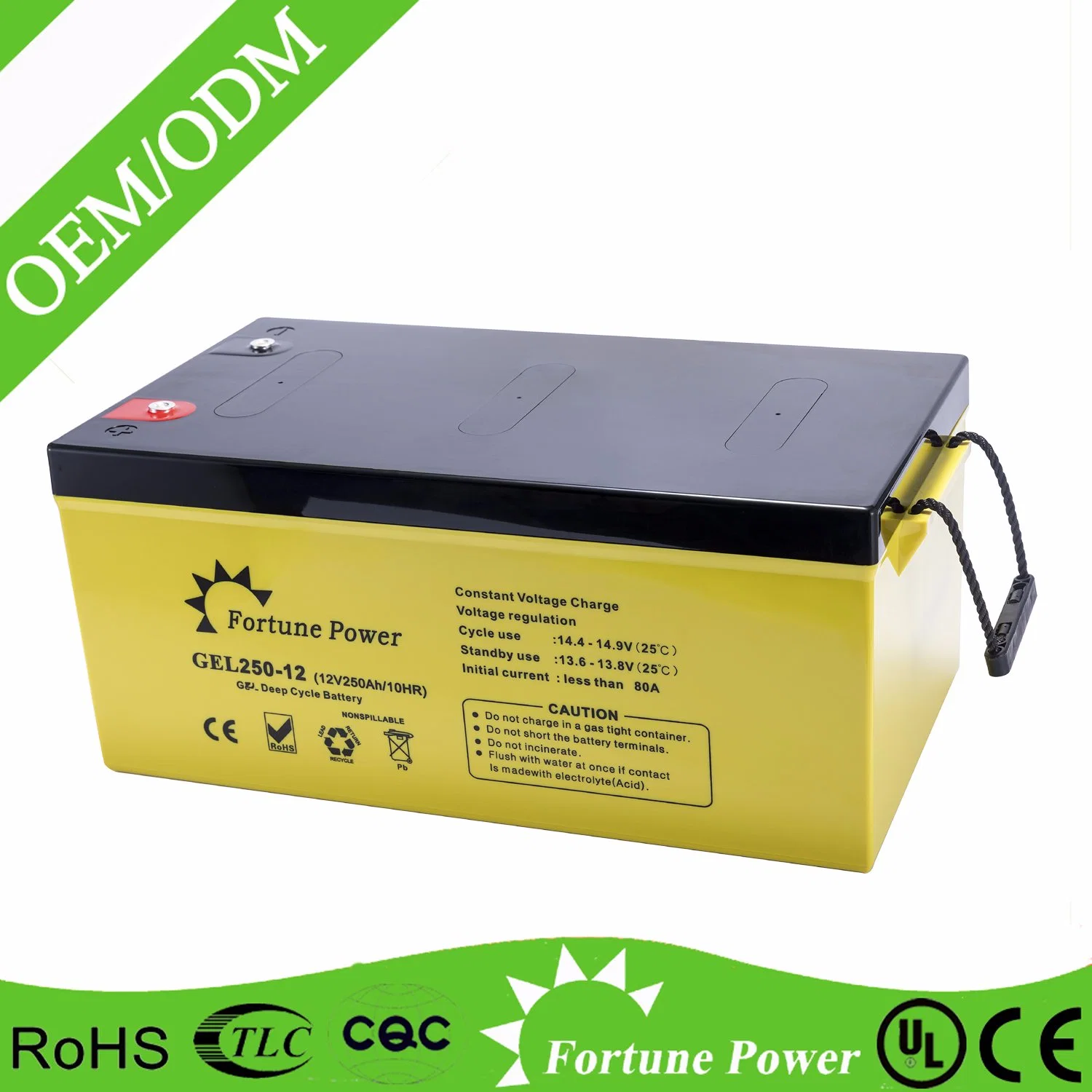 Deep Cycle Sealant Acid AGM Gel Battery