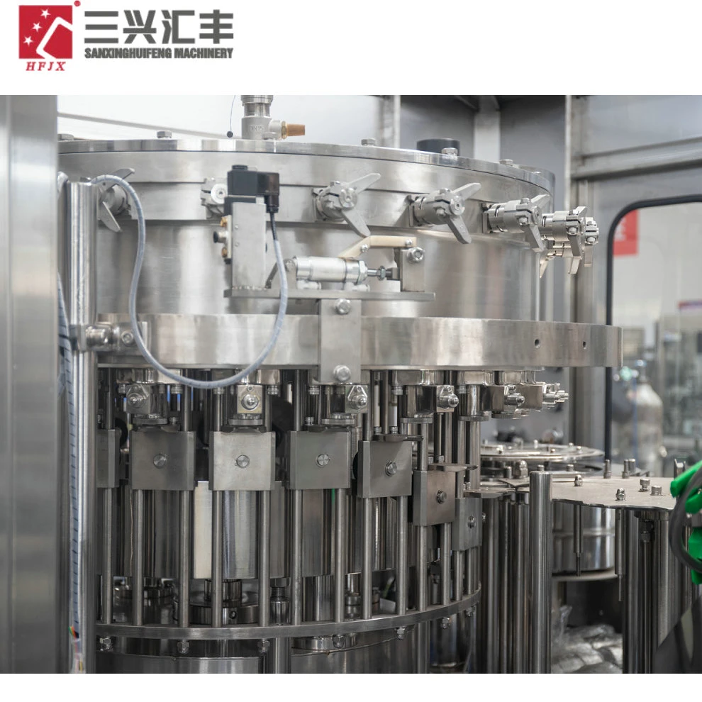 6000bph Sparkling Soda Flavored Water / Carbonated Soft Drink / Energy Drink /Beverage Liquid Filling Packing Production and Making Machine