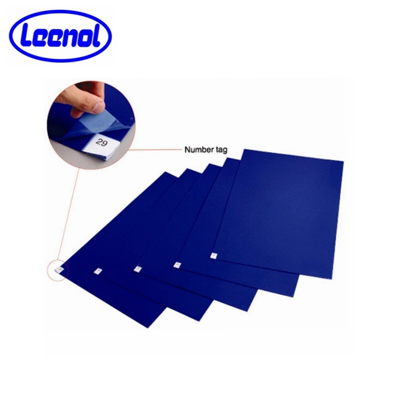 Leenol -1550095 High Strength 30 Layers Door Mat Anti Slip Floor Mat for Cleanroom Lab Factory PE Sticky Mat
