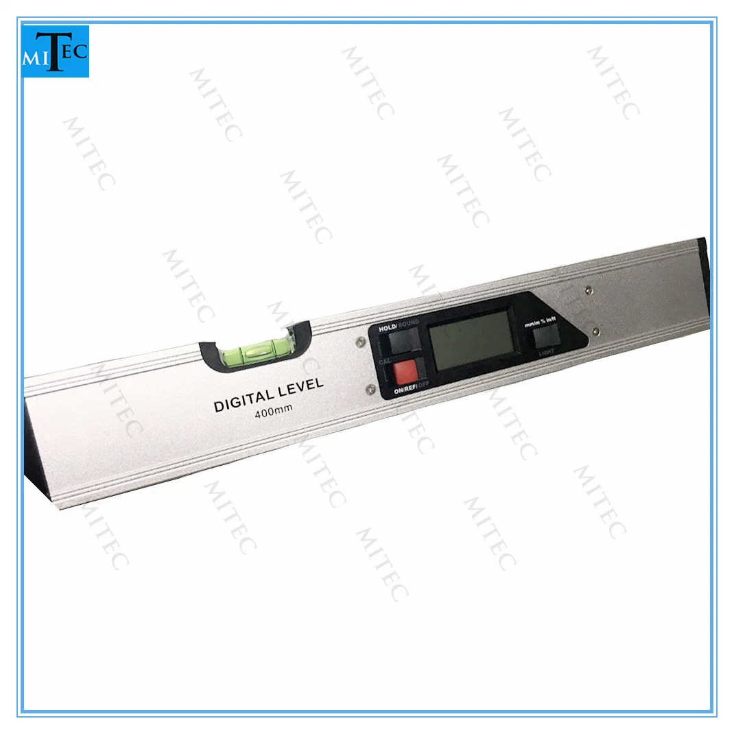 3 Buttons 400mm Digital Spirit Level Magnetic Angle Finder