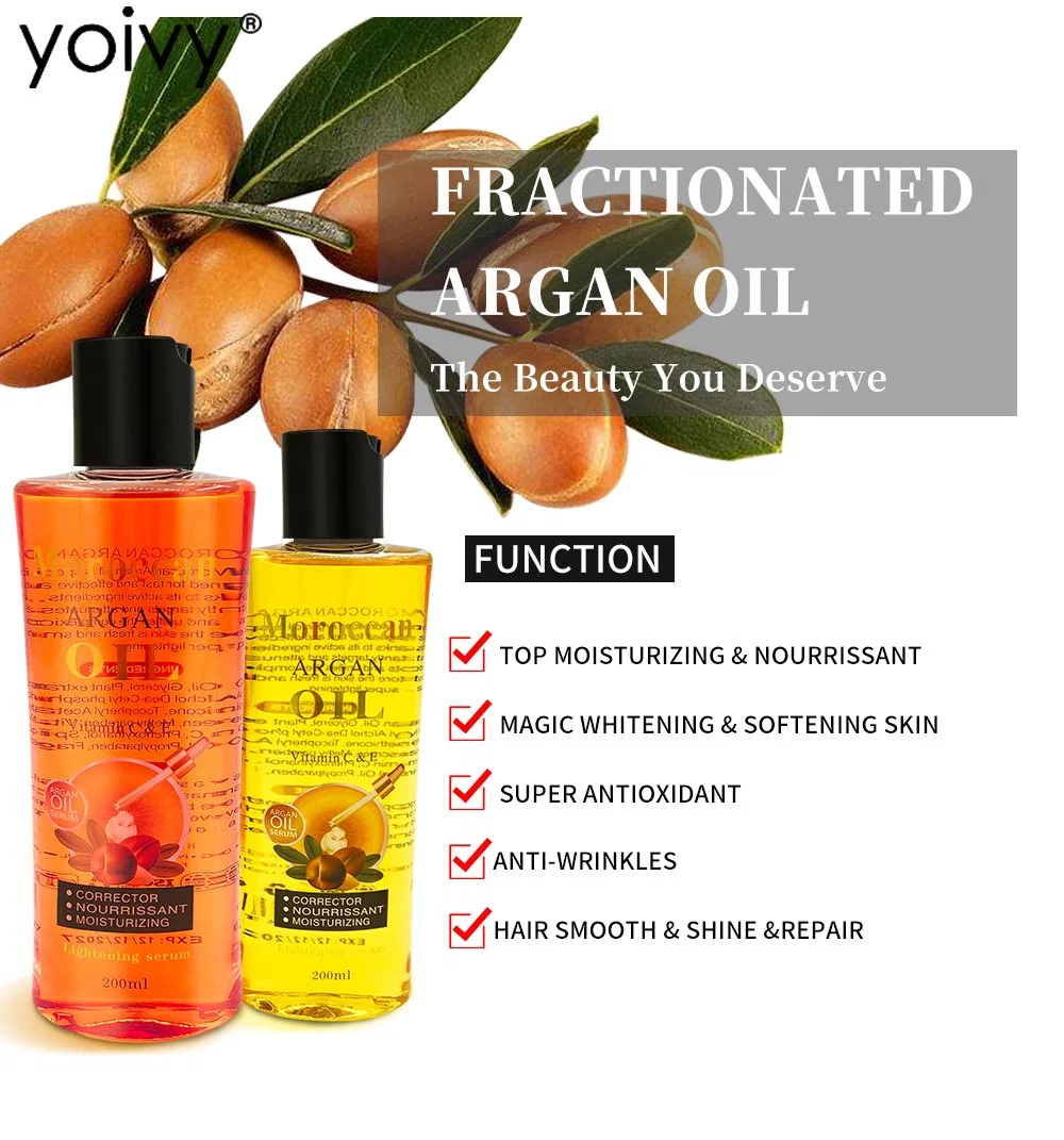 Best Selling Morrocan Body and Face Oil for Anti Aging Whitening Skin