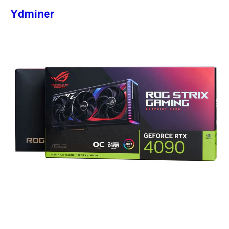 Rtx4090-24G-Gaming 2550MHz GPU PC Graphics Gaming Discrete Graphics Soporte 8K Monitor