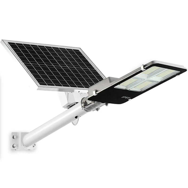 Outdoor IP67 Waterproof 100W 200W 300W LED Solar Street Light Con batería incorporada