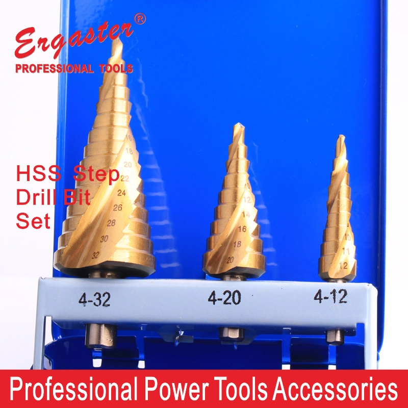 Step Drill Bit Drill Set Woodworking Drill Bits