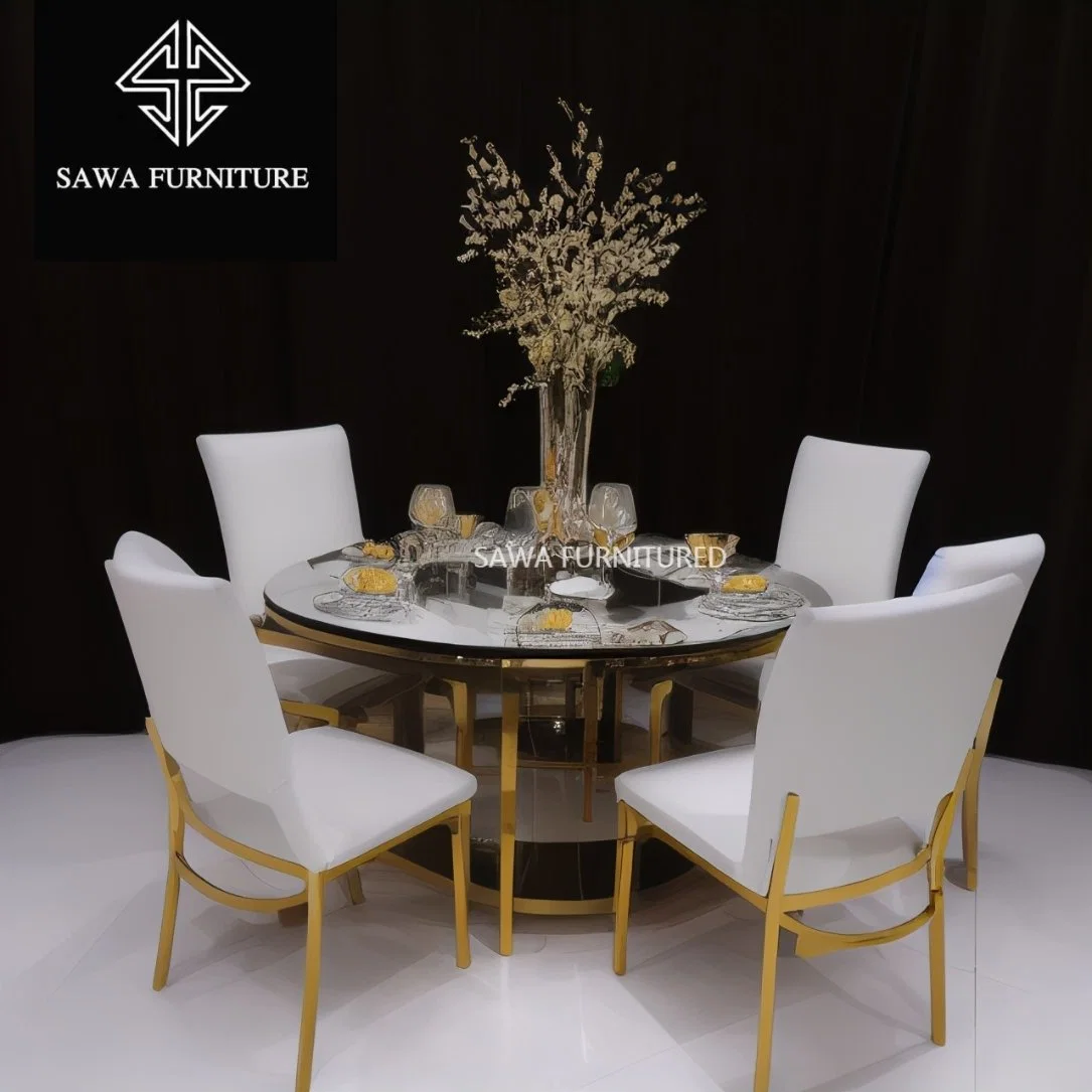 Luxuoso experiência de jantar de casamento em aço inoxidável - impressione os hóspedes com Design e estilo modernos