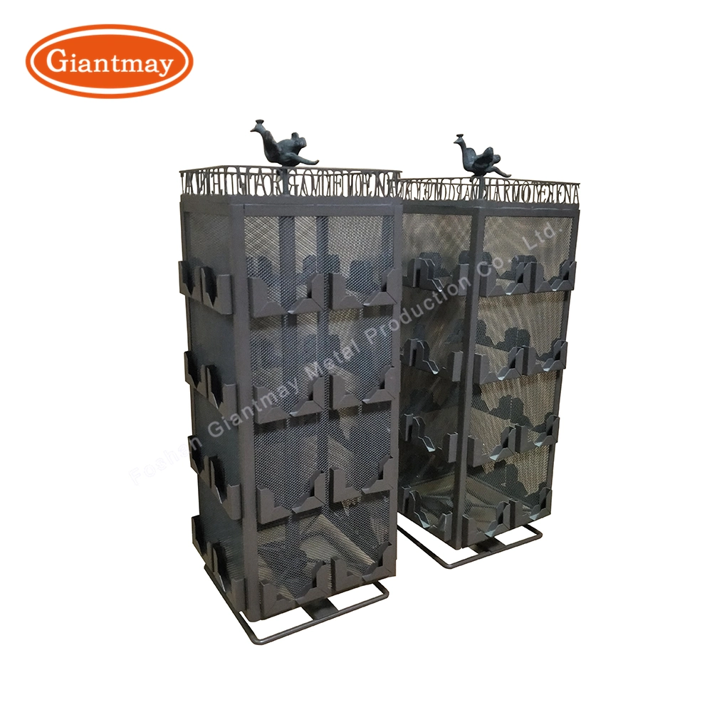 360 Rotating Counter Top Store Display Custom Metal Stand Accessory Rack