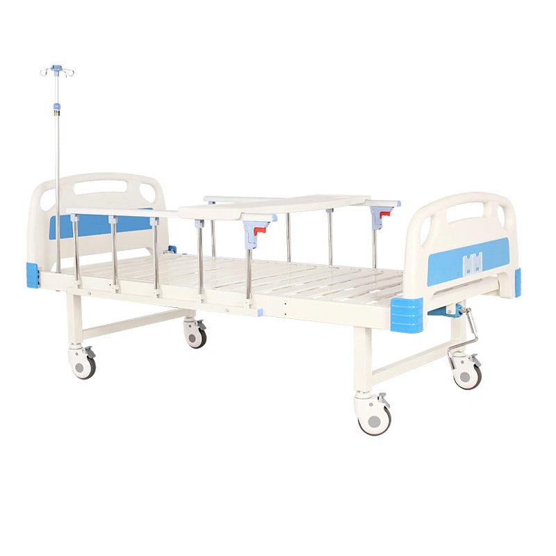 Manufacturer Directly Supply 2 Cranks Manual Patient Medical Bed for Hospital