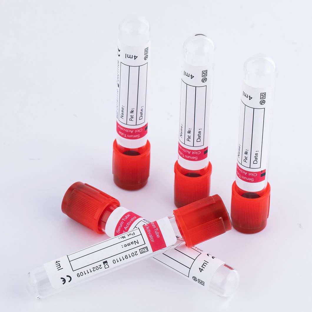 Disposable Medical Plastic Sterile Plain Micro Blood Sample Collection Tube