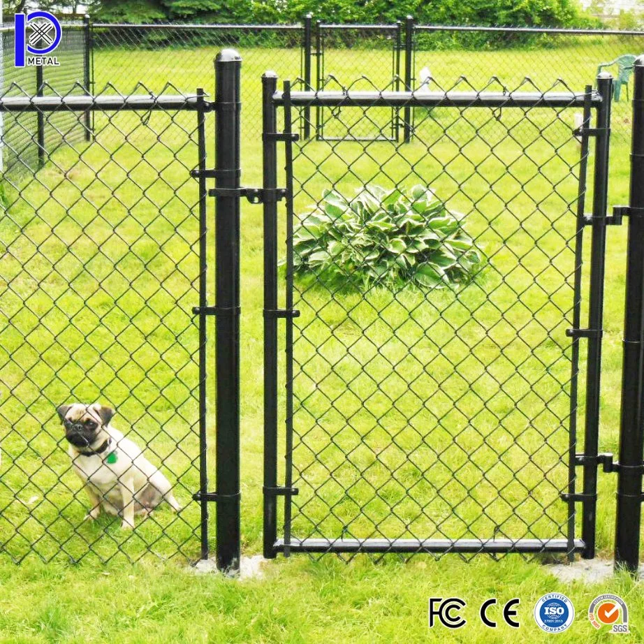 Pengxian 50 FT Stadium Chain Link Fence China proveedores 50mm X 50mm Estadio galvanizado caliente cadena enlace Fence utilizado Para la cercada de la pista de tenis Chain-Link