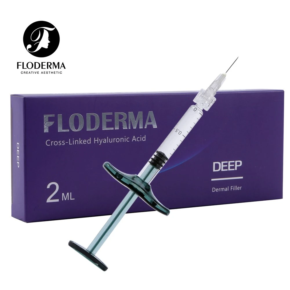 Cross-Linked Гиалуроновая кислота Floderma глубокую 2ml для носа формирование кожного наливной горловины топливного бака