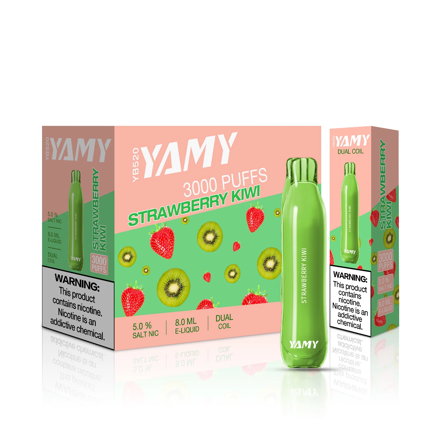 OEM Hot Yamy Yb520 3000puffs vape Kits Pod System E-Cig Vape Pen Type-C 1200mAh Battery Customized E Cigarette with Disposable/Chargeable Pods