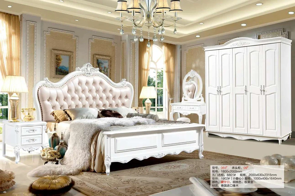 Royal American Solid Wood Bed Room Furniture King Queen Bed