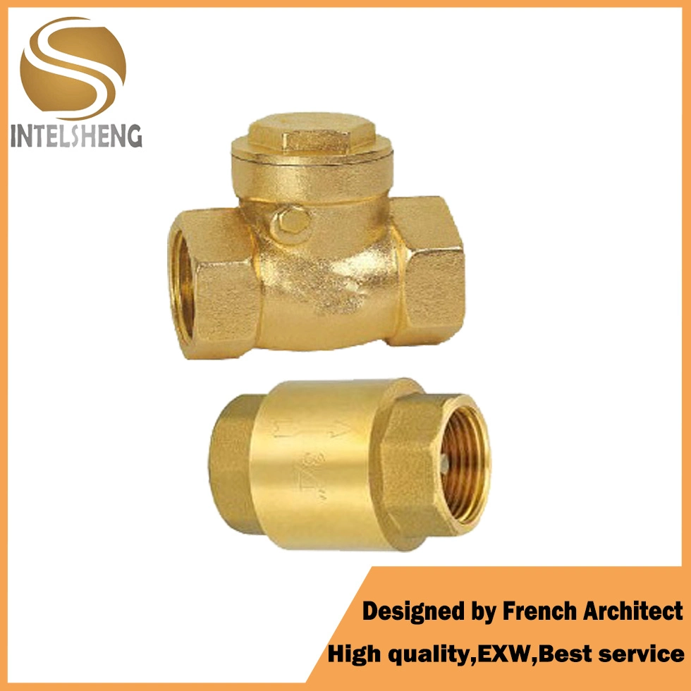 Swing Check Valve with Plate in Brass and Metal Seat