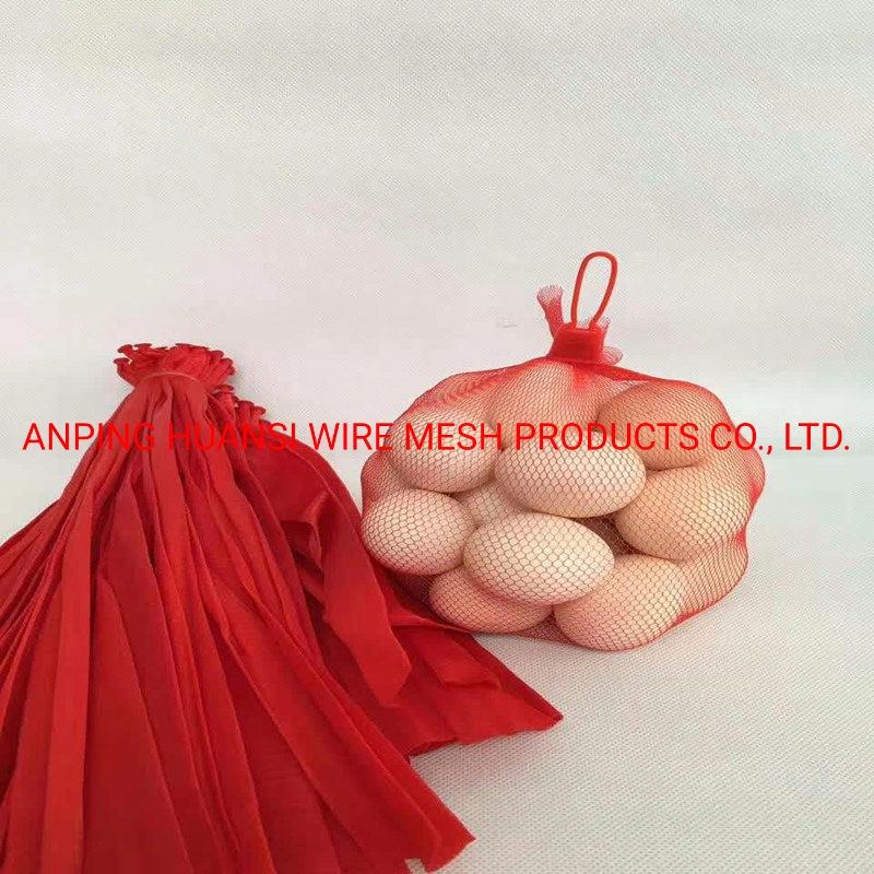 PE PP Onion Mesh Net Bags for Fruits and Vegetables