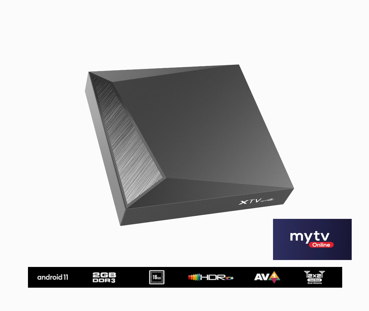 2023 Hot Sale IPTV Abonnement 1year XTV Air Dual Band 5G Media Streaming Youtube STB Media Neues MyTV Online Set Top-Box