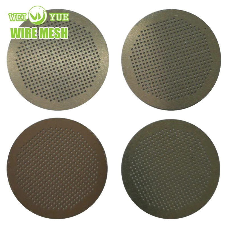 Ultra-Thin Micron Hole 304 Stainless Steel Chemical Etching Mesh Sheet Encoder Disks