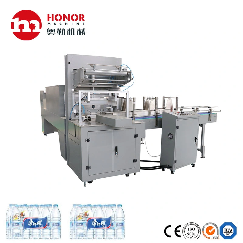 PE Film Sleeve Type Shrink Packaging Machine Shrink Wrap Wrapping Pack Packing Seal Sealing Tunnel Machine for Cosmetic Boxes and Fast Food Lunch Boxes