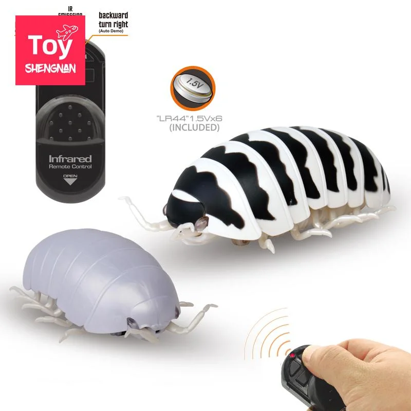 Tidebug Insect prank Toy Joke télécommande Fke RC Festival Halloween Prop argent Seasoning jeu intéressant modèle de cadeau pour Fête