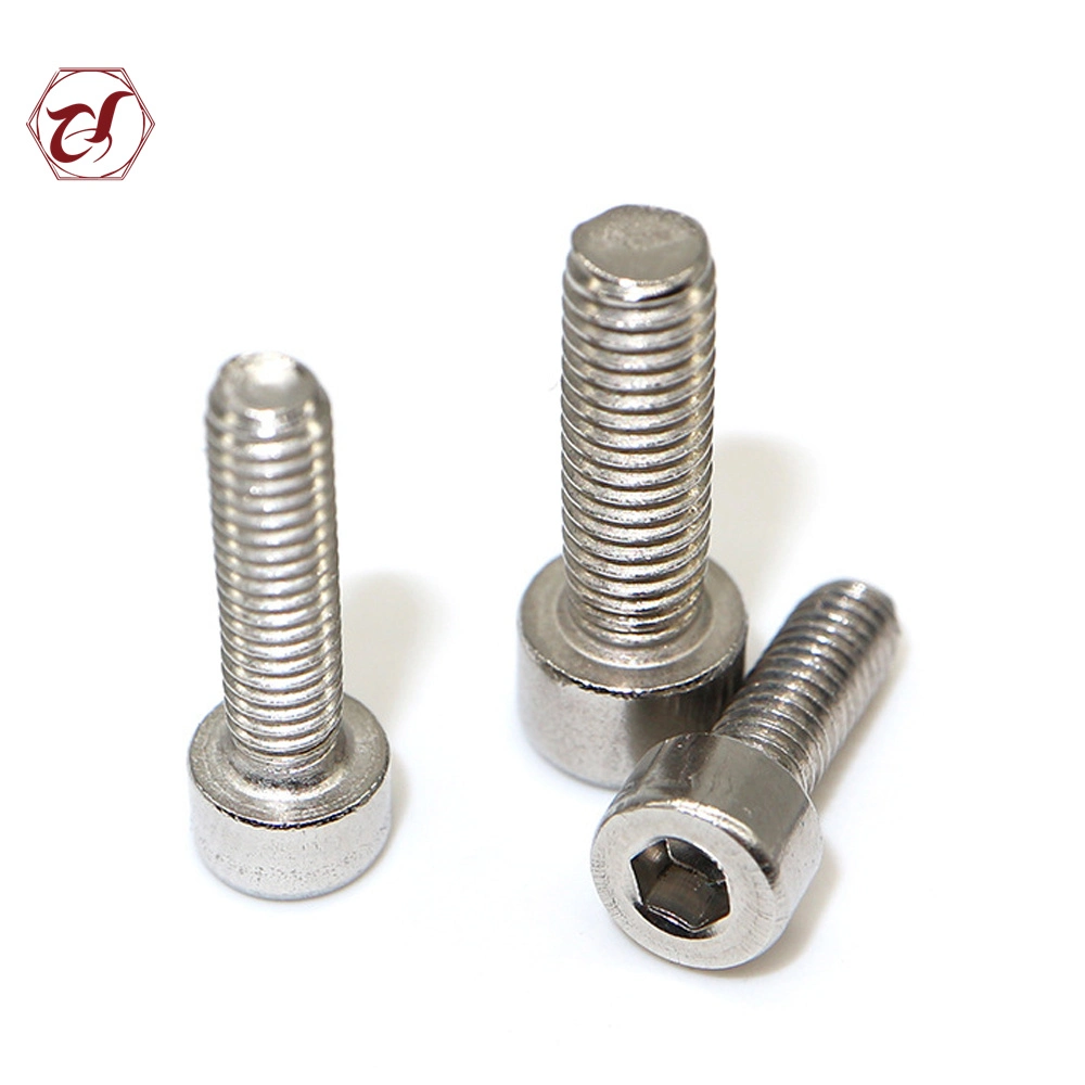 Stainless Steel 304 DIN912 Socket Cylinder Allen Hex Socket Head Cap Knurled Screw