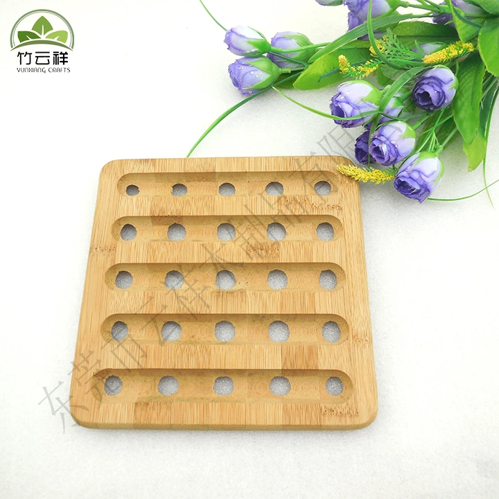 Practical and Beautiful Hollow Bamboo Coaster