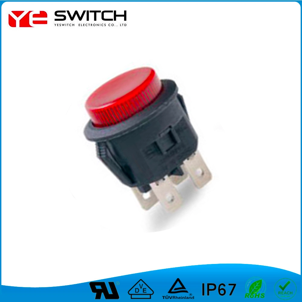 PCB Energía iluminada tacto Interruptor pulsador para la venta