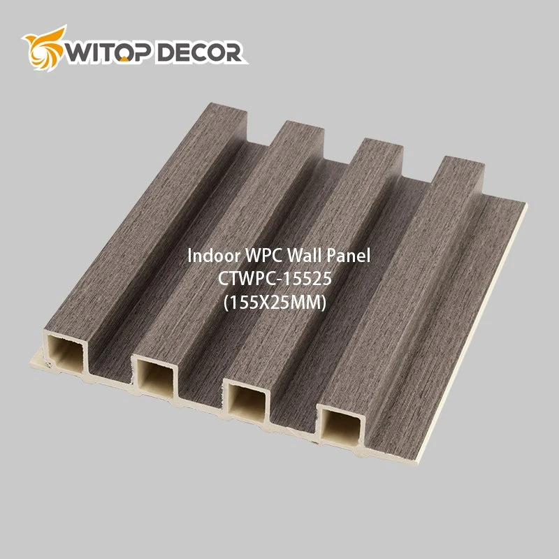 Fireproof Waterproof Durable Hollow Core Width 200mm 170mm 160mm RoHS Strip Tongue and Groove Wave WPC Spc PVC Wall Board