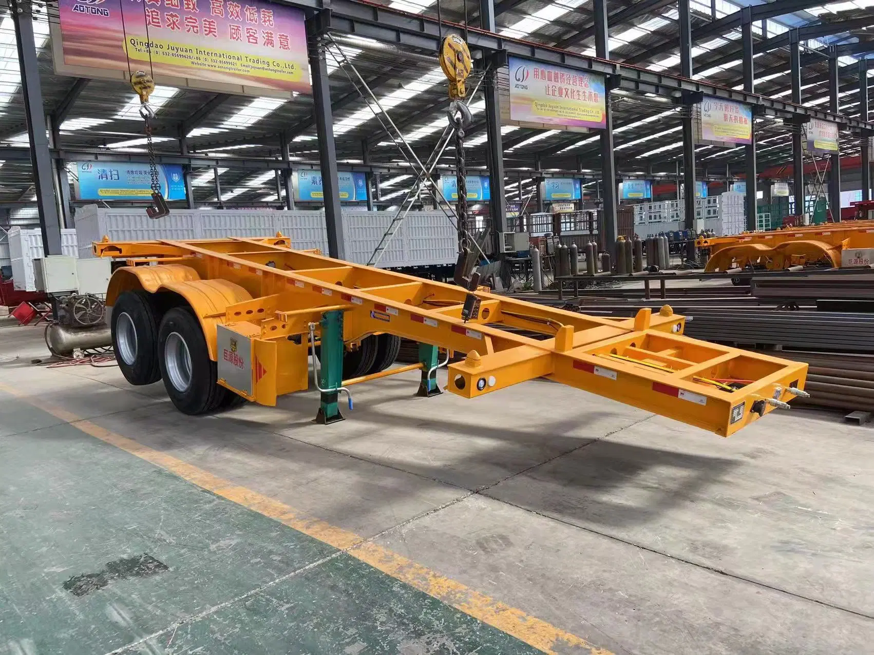 Anton's Main Frame Production, Low Flat-Panel Semi-Trailer Transport Vehicles, The New Shaft Production